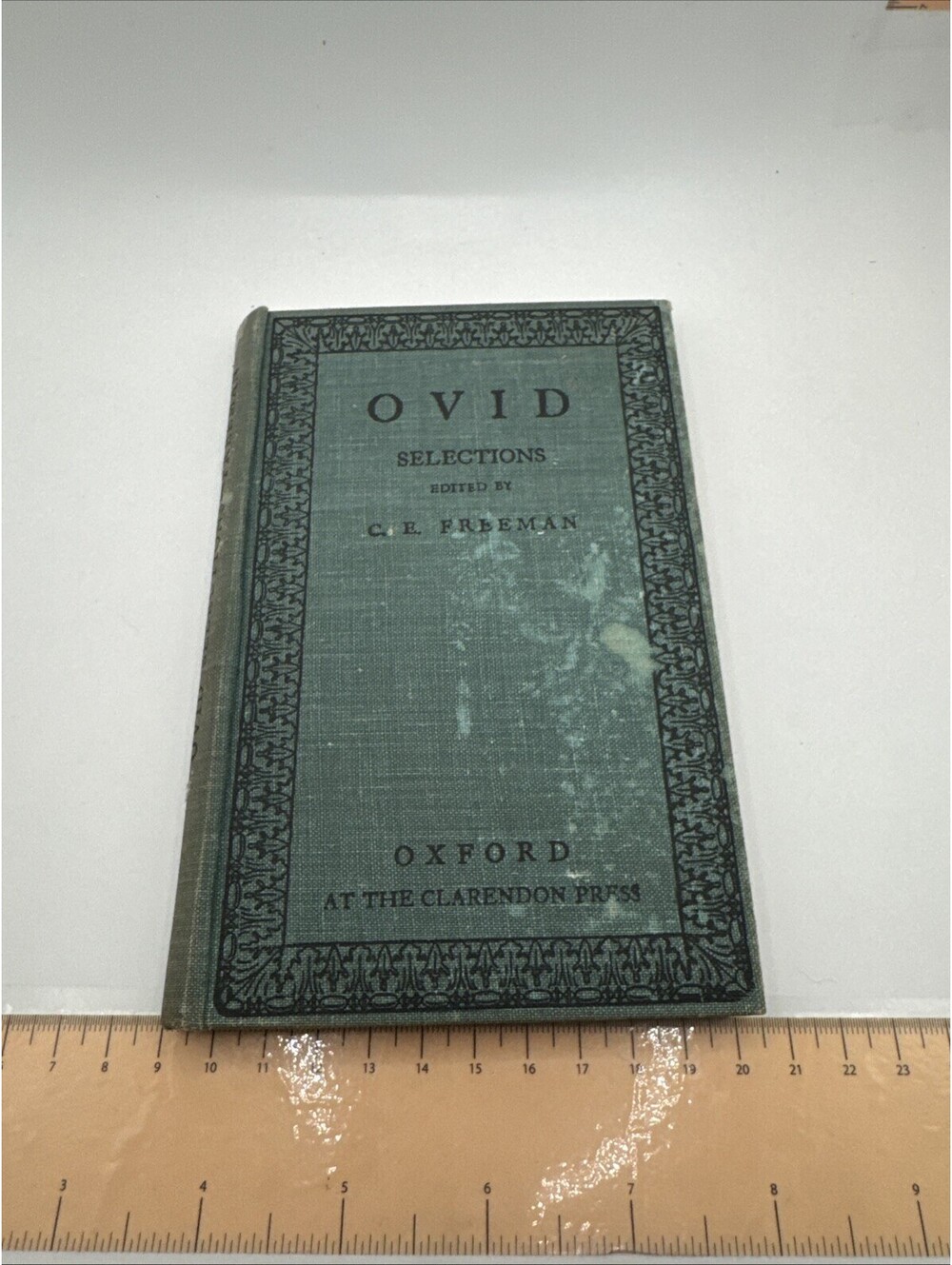 1952 Ovid Selections Oxford - Edited By C. E. Freeman